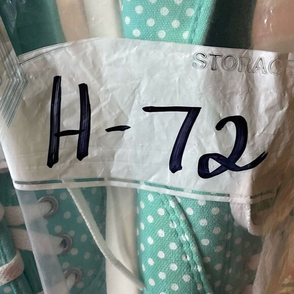 5 for $25🔥Size 4 Girls Polka Dot Turquoise NWT Sneakers - Picture 9 of 9